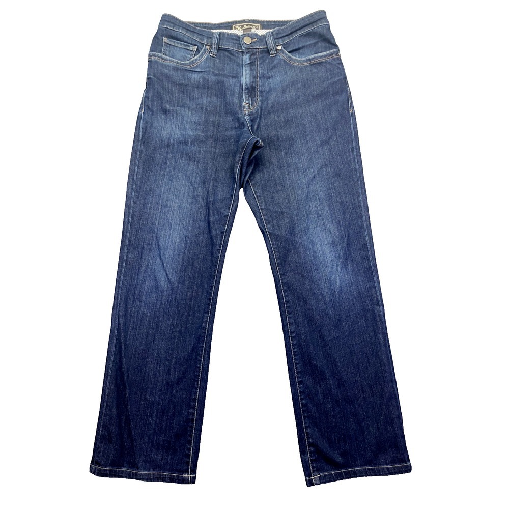 34 Heritage Jeans Mens Sz 34 Fits 31.5" Blue Charisma Relaxed Straight Leg Denim